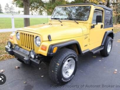JEEP WRANGLER 2001 49.635 Kms.